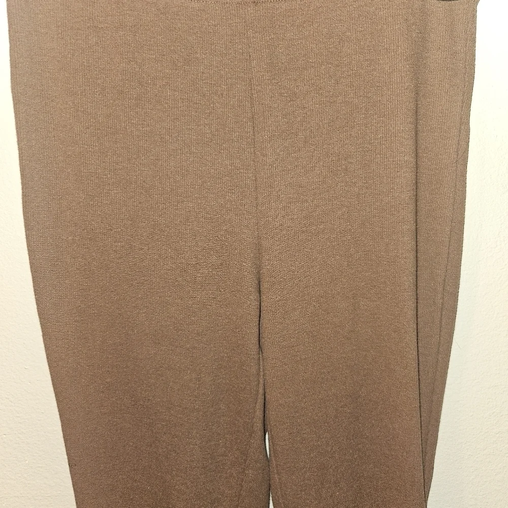 Pac Sun Womans Brown Flared Leg Leggings Size M - Picture 4 of 11